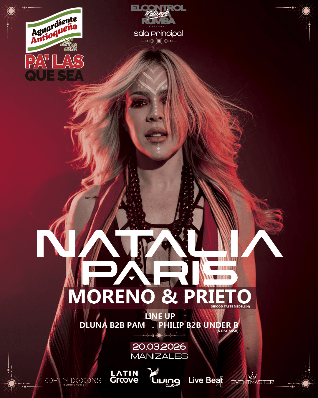 Natalia Paris - Living Club - Viernes 20 de Marzo